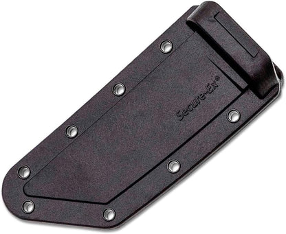 Cold Steel Kyoto 3.25" Durable Compact 8Cr13MoV Stainless Steel Fixed Blade Tanto Outdoor Hunting Utility Knife, 3 3/8" Textured Kray-Ex Handle, Sheath Included