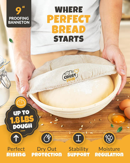 Bread Lame 2-Piece Set for Controlled Dough Scoring with 5 Blades | Straight & Curved Scoring for Clean Expansion, 2 Bread Lames with 5 Blades, Dough Scoring Tool for Sourdough & Artisan Bread