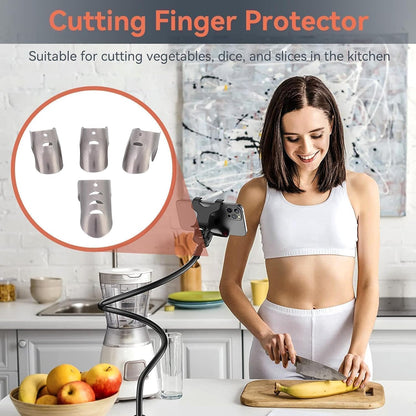 Finger Guard, 8PCS Finger Protector Knife Cutting Protector Finger Nail Protector Finger Kitchen Tool Hand Guard Finger Protector
