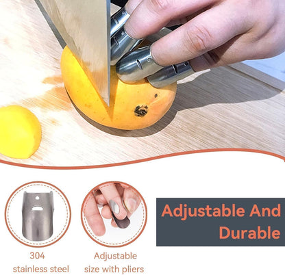Finger Guard, 8PCS Finger Protector Knife Cutting Protector Finger Nail Protector Finger Kitchen Tool Hand Guard Finger Protector