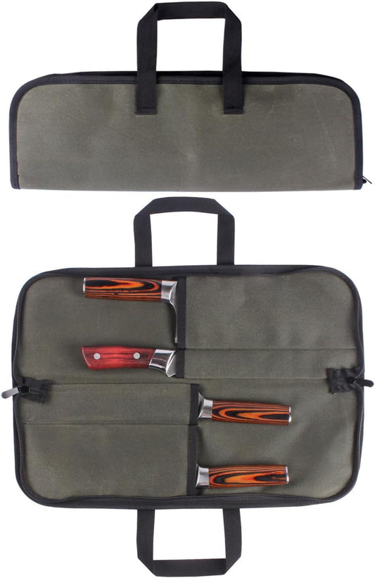 Roll Bag, Durable Sheath Holder, Portable Wrap, Professional Chef Bag, Cooks & Culinary Tools Carrying Storage Case,Travel Friendly Gift for Men & Women