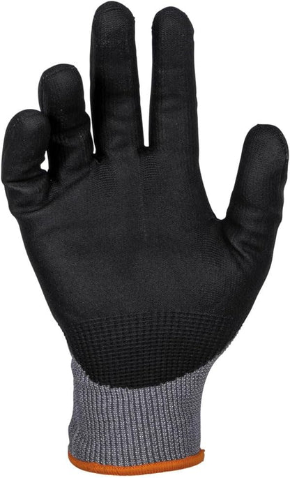 60590 Work Gloves, Knit Dipped Cut Resistant ANSI A4 Nitrile Coated Gloves, HPPE Fabric, Touchscreen Capable, X-Large, 2-Pair