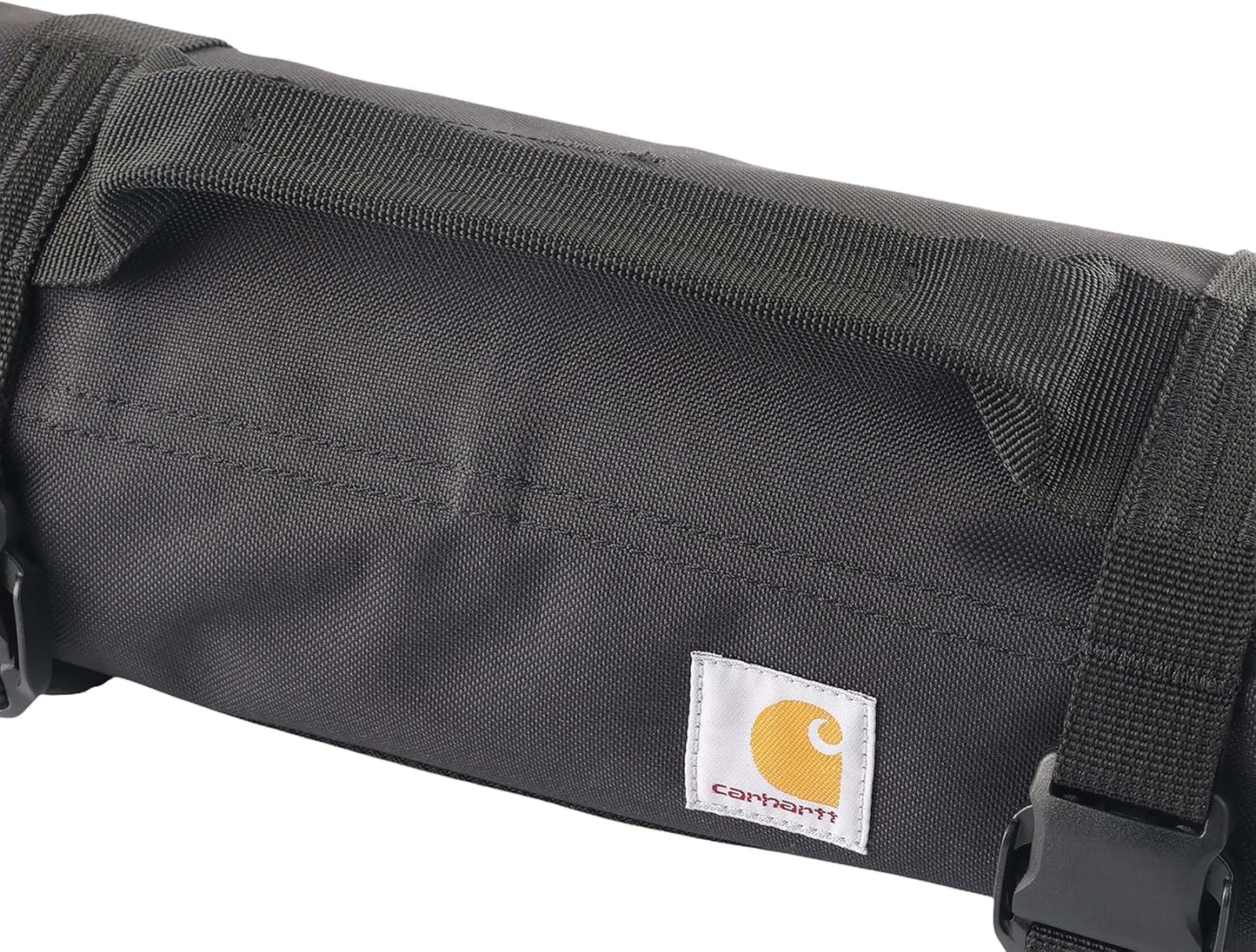 Utility Roll Organizer, Durable, Water-Resistant Tool Roll, Brown, 18 Pocket