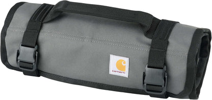 Utility Roll Organizer, Durable, Water-Resistant Tool Roll, Brown, 18 Pocket