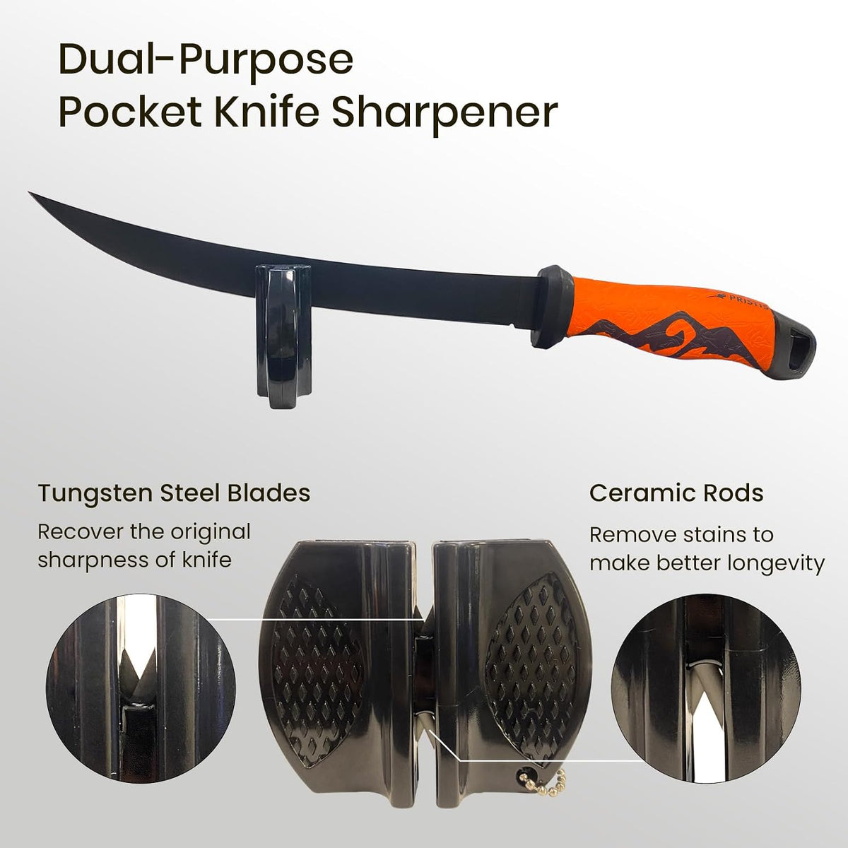 9'' Filleting & Boning Knife, Non-slip Protective Sheath Kit