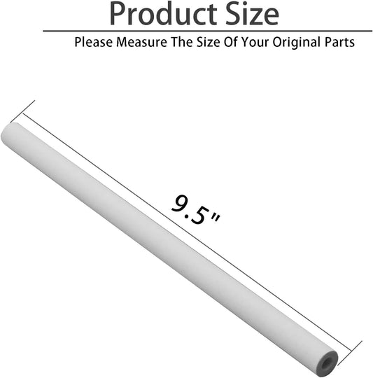 9.5" Long Grill Ceramic Rods Replacement for DCS 30 36 48 Inch Gas Grill, Ceramic Radiant for DCS Grill 245398, DCSCT, 18 Pack