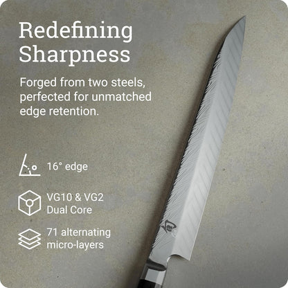 Dual Core 10.5" Yanagiba Knife