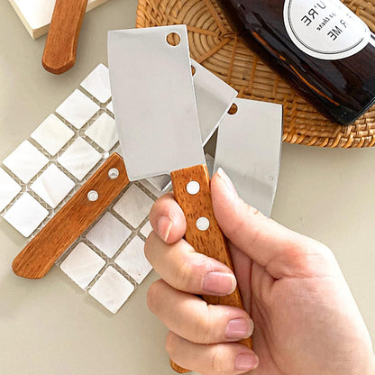 Mini Kitchen Knife Set 2pcs Package Box Cutter Mini Fruit Knife for Home Kitchen Cheese Knife