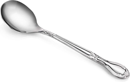 Rose Pattern Stainless Steel Oyster Fork, 5.8-Inch, Set of 12, Commercial Grade