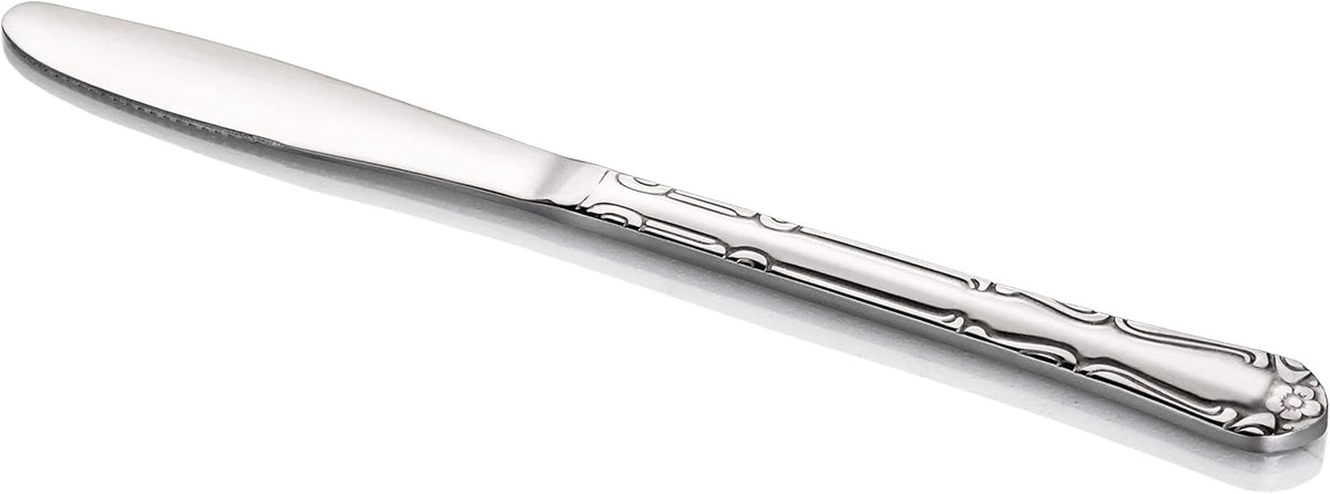 Rose Pattern Stainless Steel Oyster Fork, 5.8-Inch, Set of 12, Commercial Grade