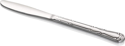 Rose Pattern Stainless Steel Oyster Fork, 5.8-Inch, Set of 12, Commercial Grade