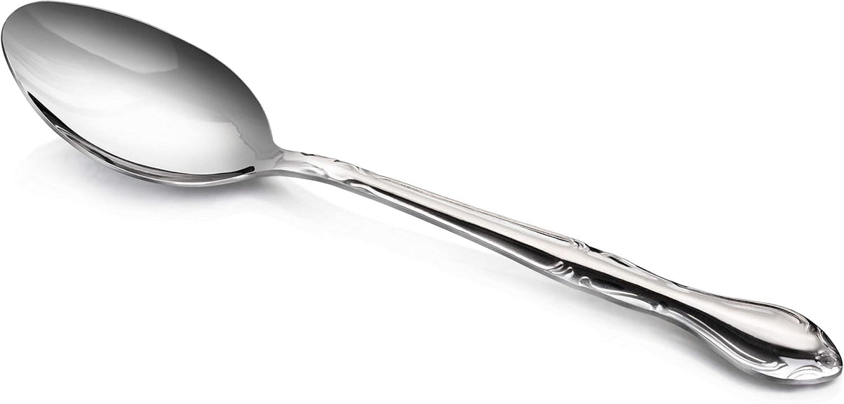 Rose Pattern Stainless Steel Oyster Fork, 5.8-Inch, Set of 12, Commercial Grade