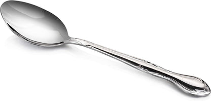 Rose Pattern Stainless Steel Oyster Fork, 5.8-Inch, Set of 12, Commercial Grade