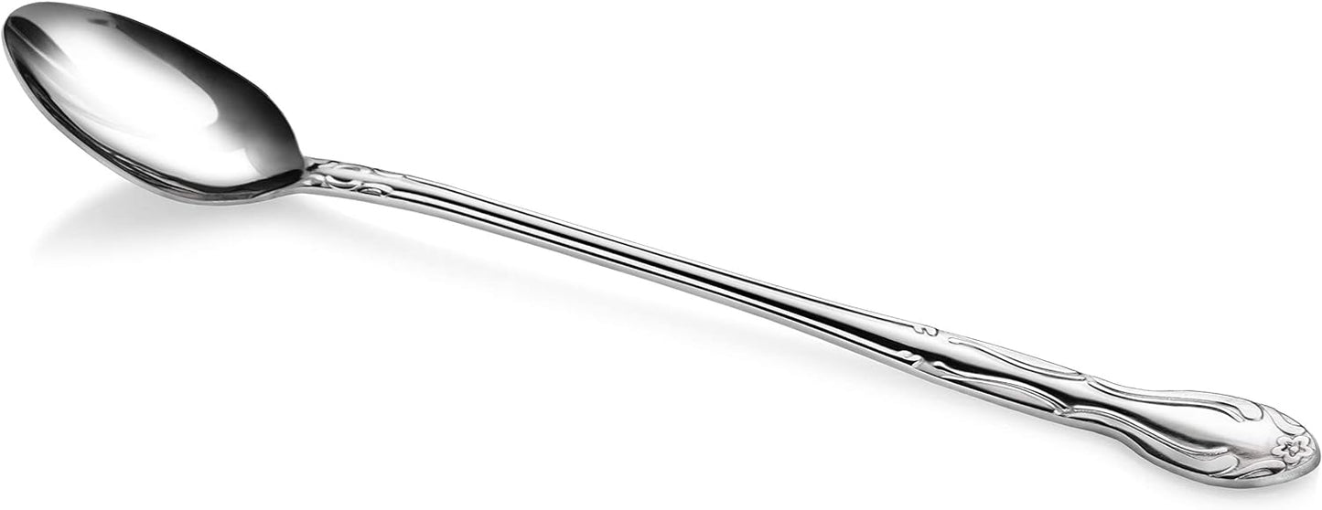 Rose Pattern Stainless Steel Oyster Fork, 5.8-Inch, Set of 12, Commercial Grade