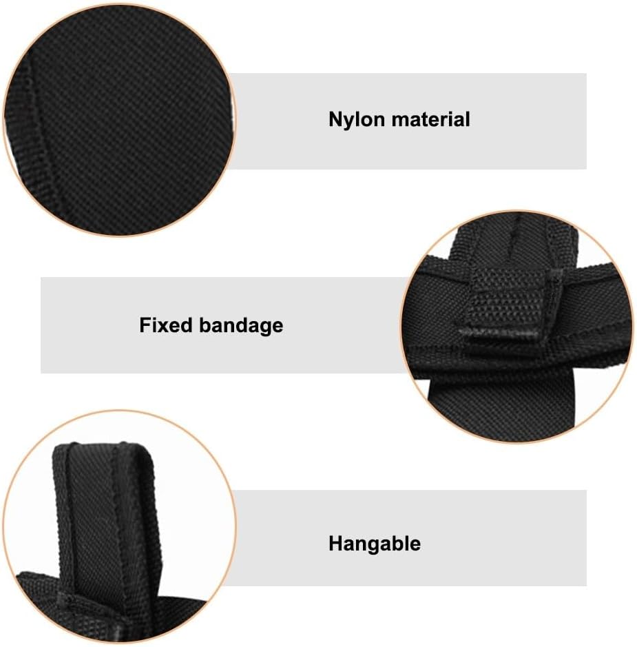 3PCS Straight Knife Sleeve, Nylon Knife Sheath Wearproof Knife Holster with Fixed Loop for Outdoor Camping Travel（for 3.9'' Blade Knife ）