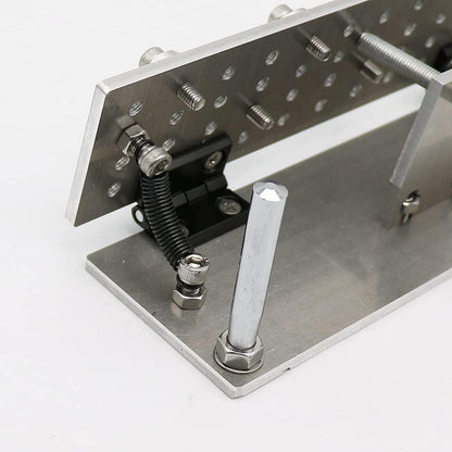 Belt Grinder Knife Jig Manual Sharpener Holder Long Sharpening Locator Fixed Angle Jig for Belt Sander Belt Machine (Small)