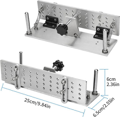 Belt Grinder Knife Jig Manual Sharpener Holder Long Sharpening Locator Fixed Angle Jig for Belt Sander Belt Machine (Small)