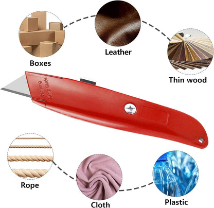 Utility Knife Box Cutter Retractable PVC Pipe Cutter