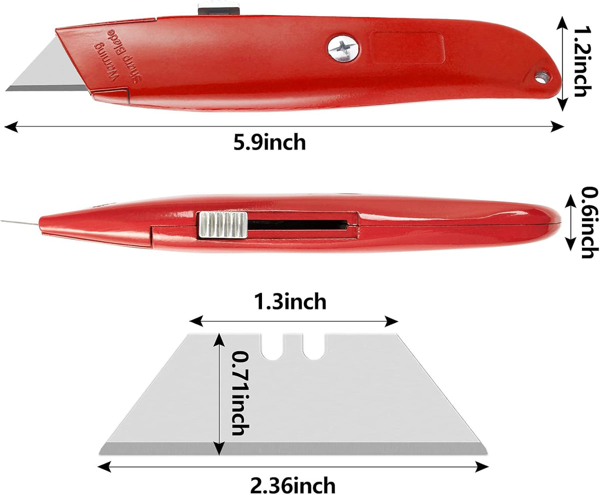 Utility Knife Box Cutter Retractable PVC Pipe Cutter