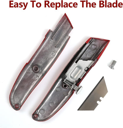 Utility Knife Box Cutter Retractable PVC Pipe Cutter