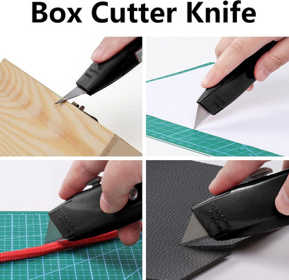 Utility Knife Box Cutter Retractable PVC Pipe Cutter