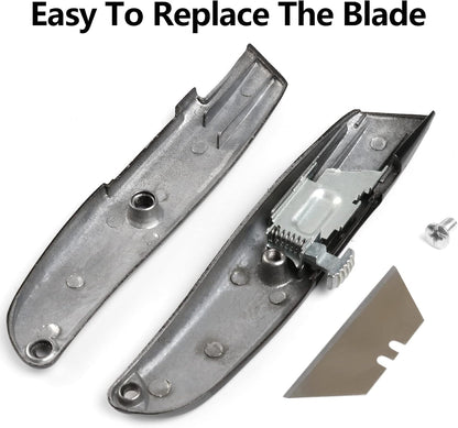 Utility Knife Box Cutter Retractable PVC Pipe Cutter
