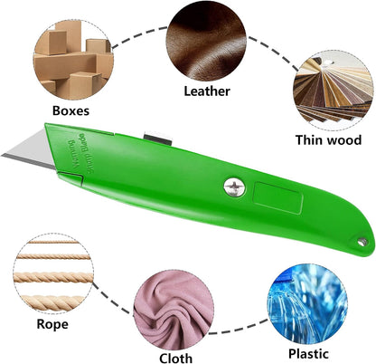 Utility Knife Box Cutter Retractable PVC Pipe Cutter