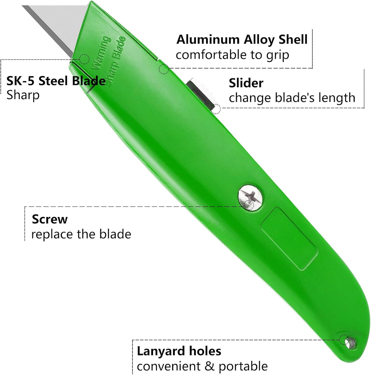 Utility Knife Box Cutter Retractable PVC Pipe Cutter