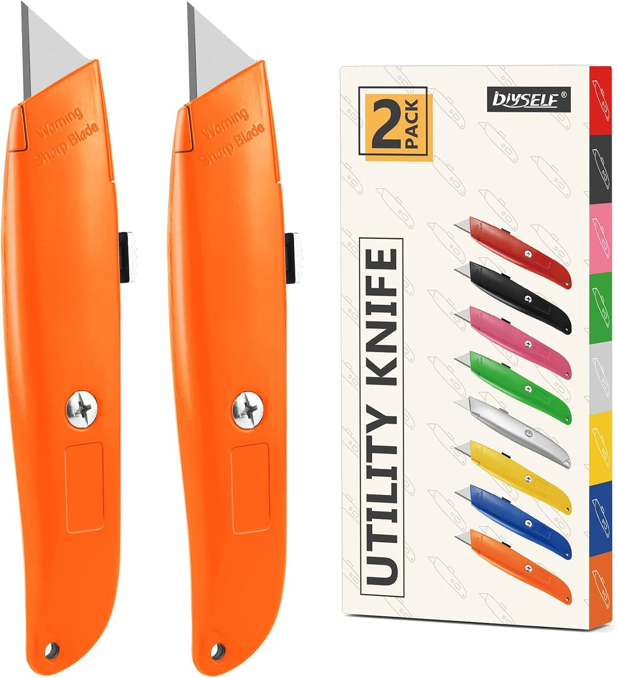 Utility Knife Box Cutter Retractable PVC Pipe Cutter