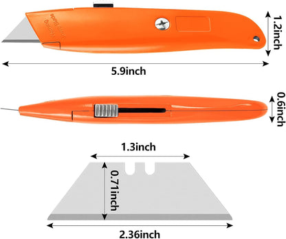 Utility Knife Box Cutter Retractable PVC Pipe Cutter