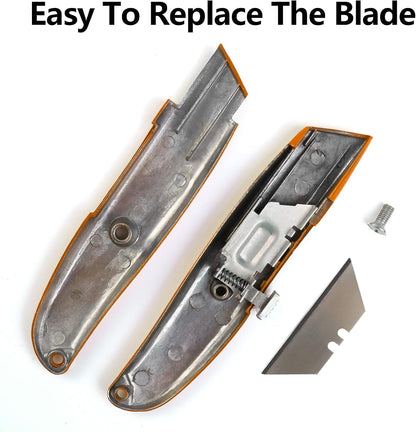 Utility Knife Box Cutter Retractable PVC Pipe Cutter