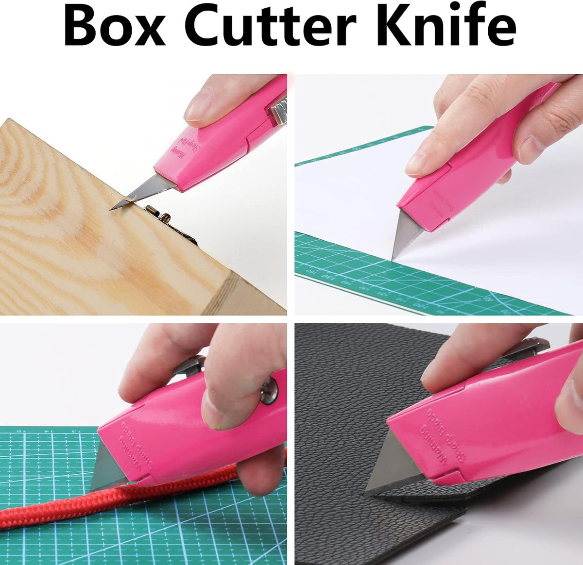 Utility Knife Box Cutter Retractable PVC Pipe Cutter