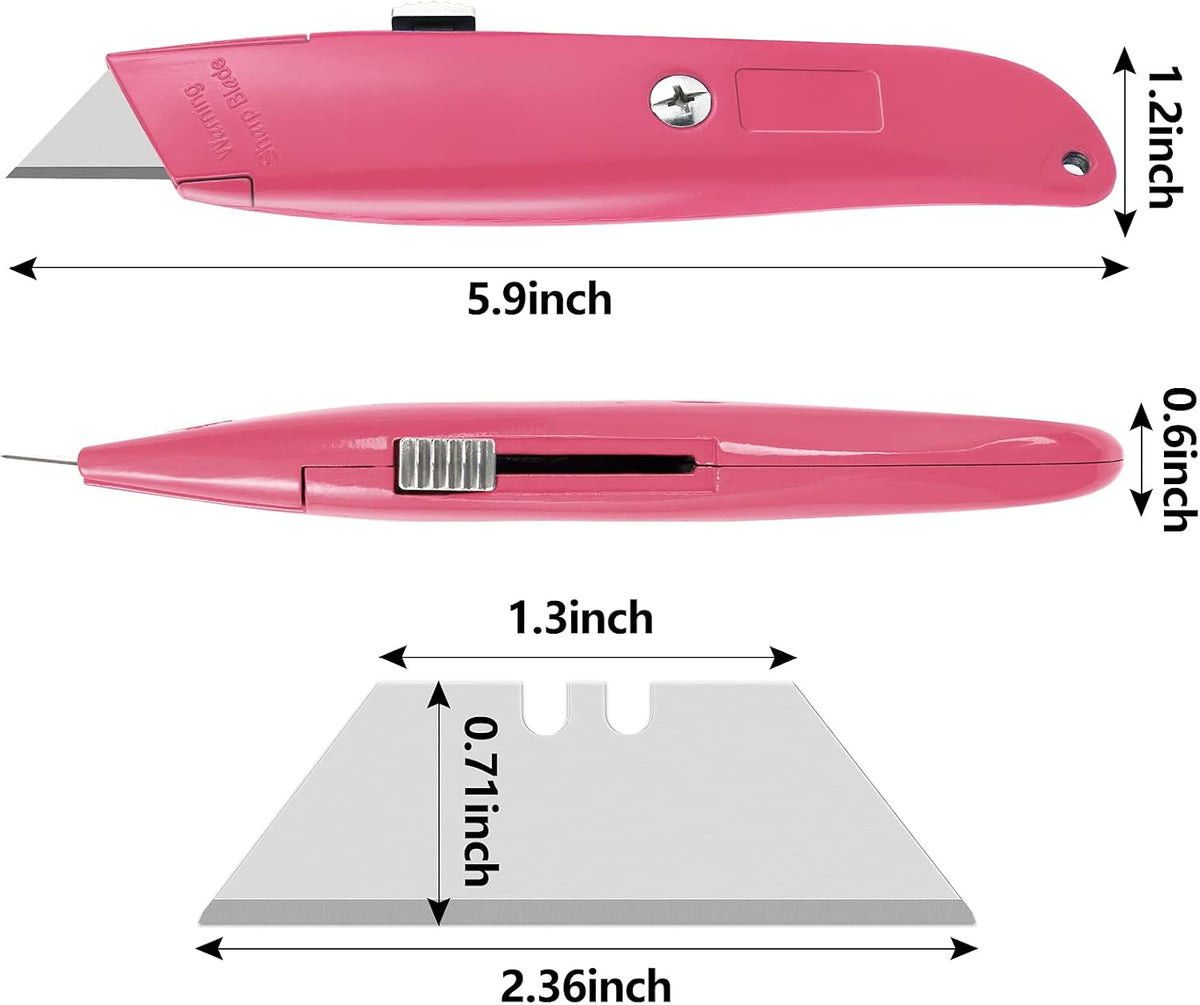 Utility Knife Box Cutter Retractable PVC Pipe Cutter