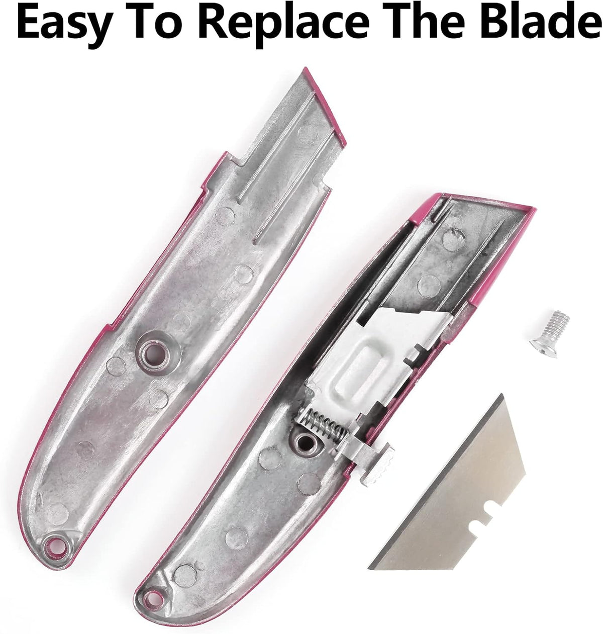 Utility Knife Box Cutter Retractable PVC Pipe Cutter