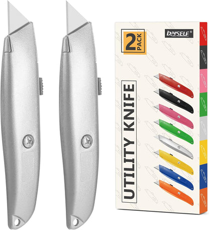 Utility Knife Box Cutter Retractable PVC Pipe Cutter