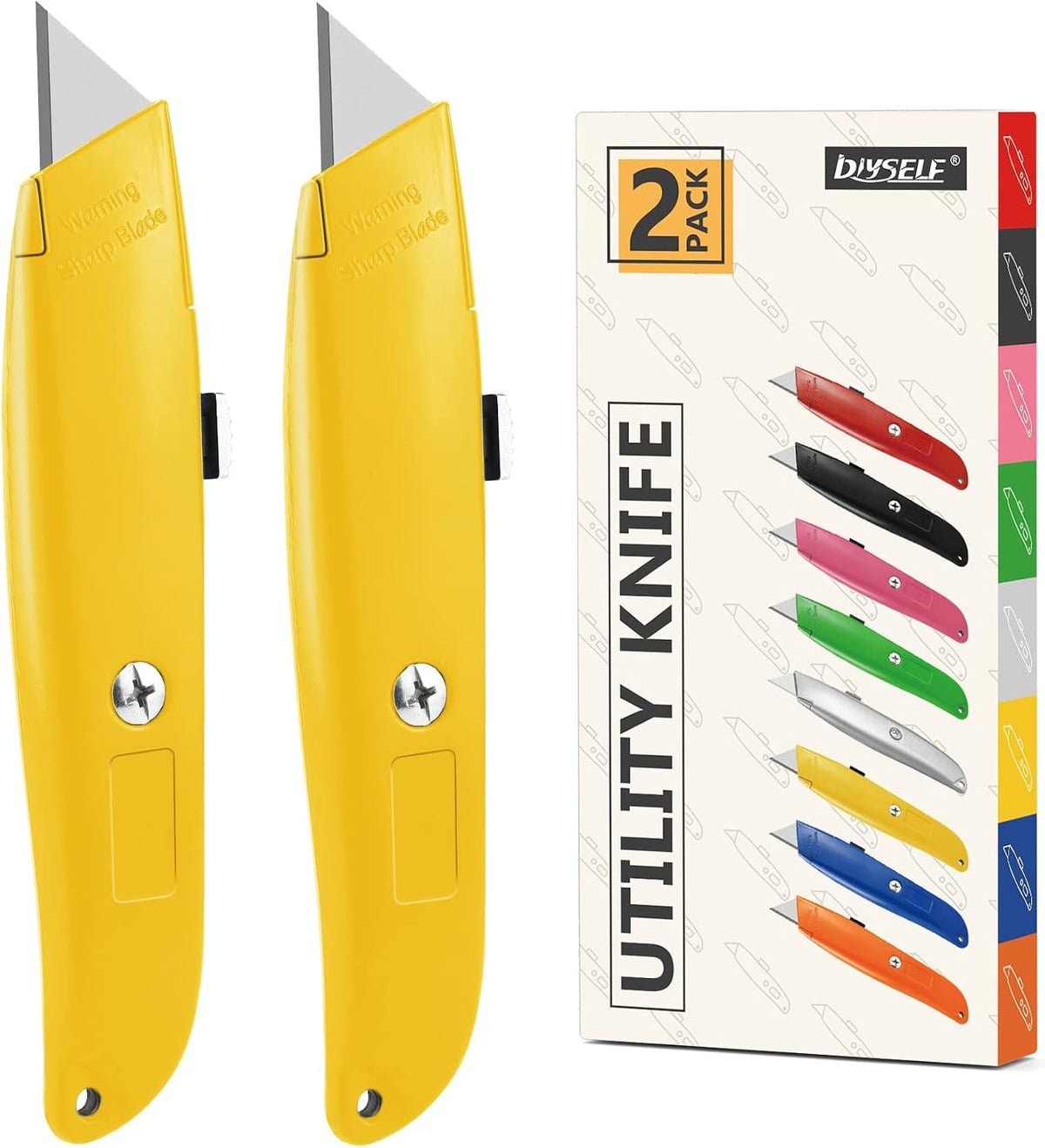 Utility Knife Box Cutter Retractable PVC Pipe Cutter