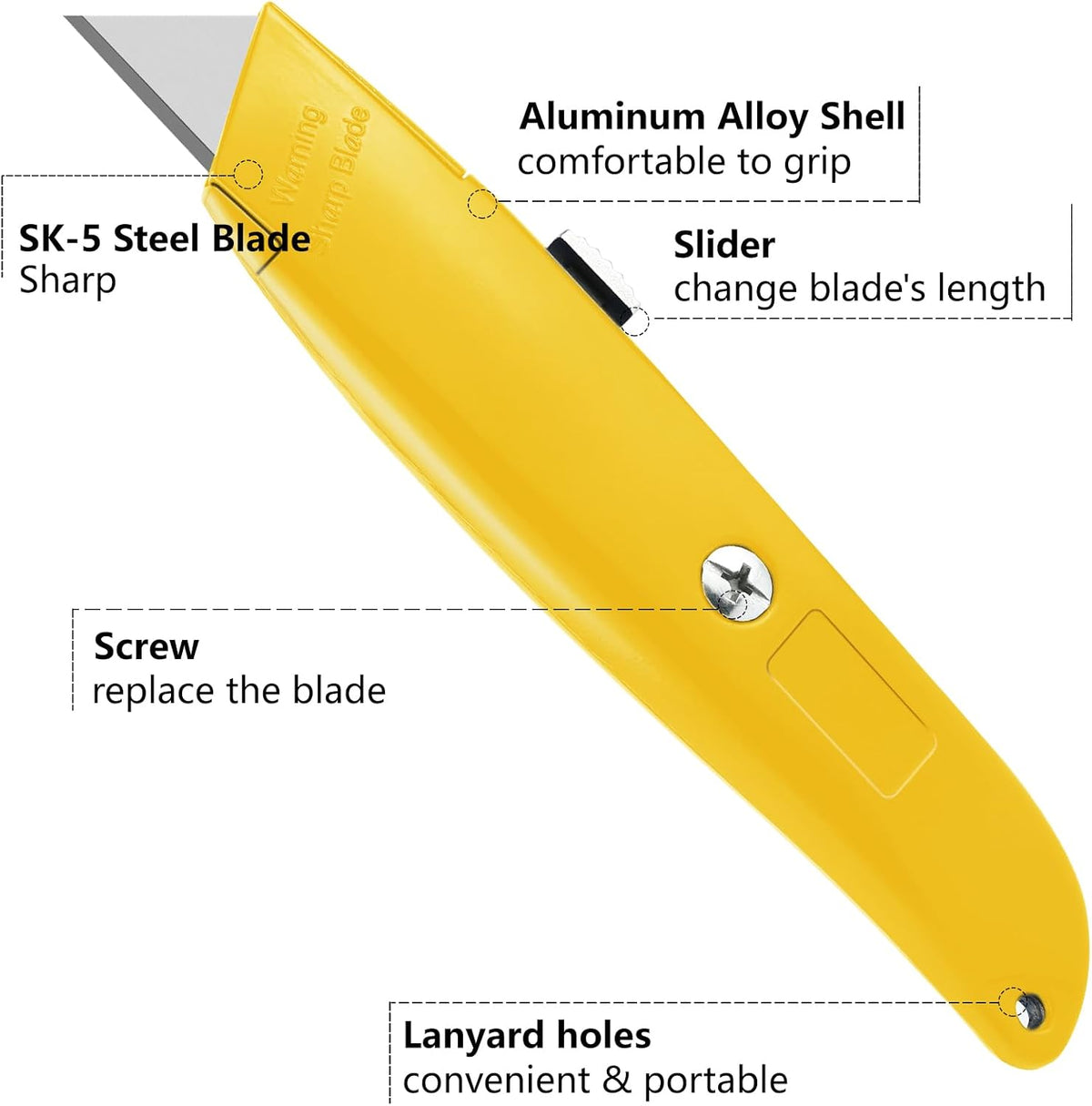 Utility Knife Box Cutter Retractable PVC Pipe Cutter