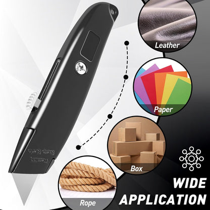 Utility Knife Box Cutter Retractable PVC Pipe Cutter