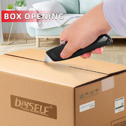 Utility Knife Box Cutter Retractable PVC Pipe Cutter