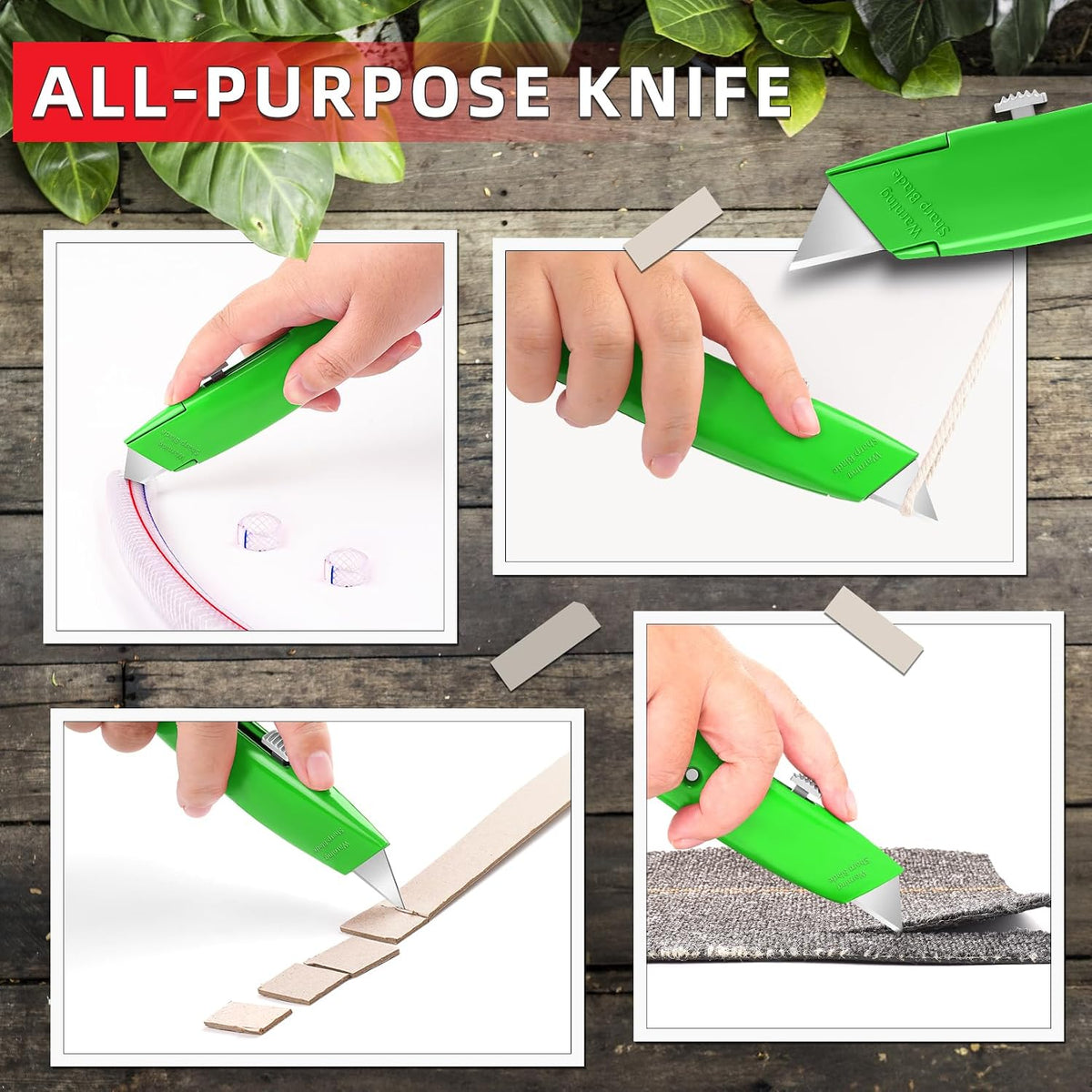 Utility Knife Box Cutter Retractable PVC Pipe Cutter