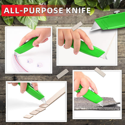 Utility Knife Box Cutter Retractable PVC Pipe Cutter