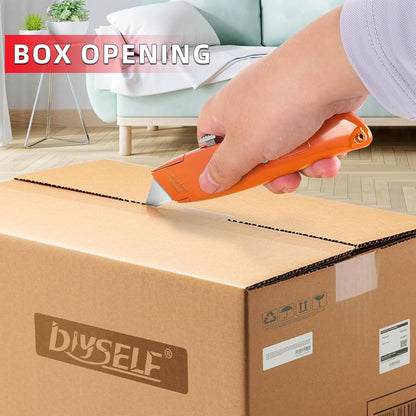 Utility Knife Box Cutter Retractable PVC Pipe Cutter