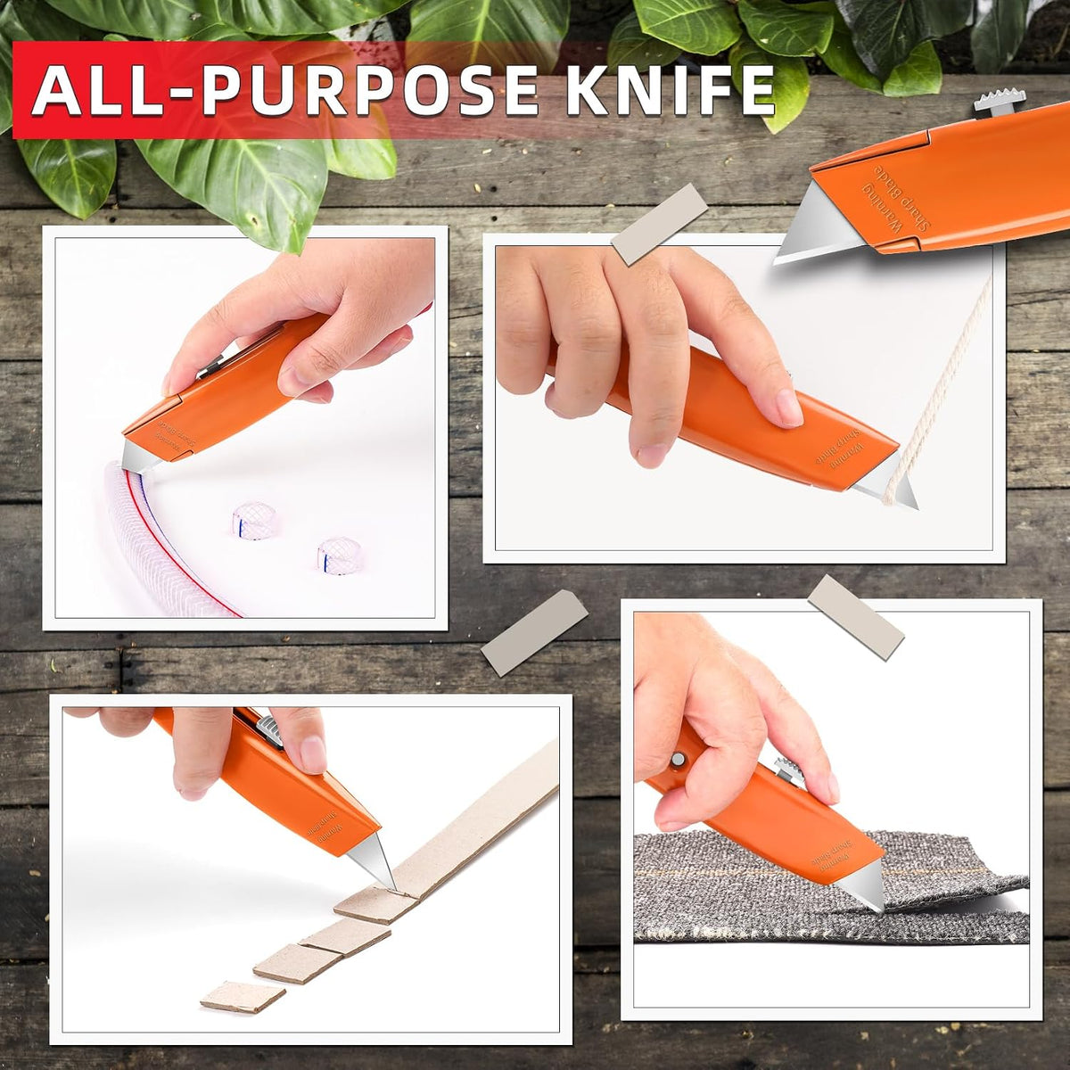 Utility Knife Box Cutter Retractable PVC Pipe Cutter