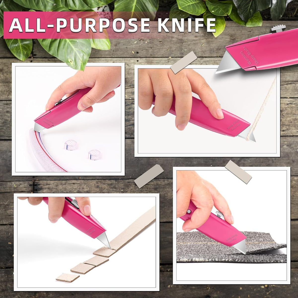 Utility Knife Box Cutter Retractable PVC Pipe Cutter