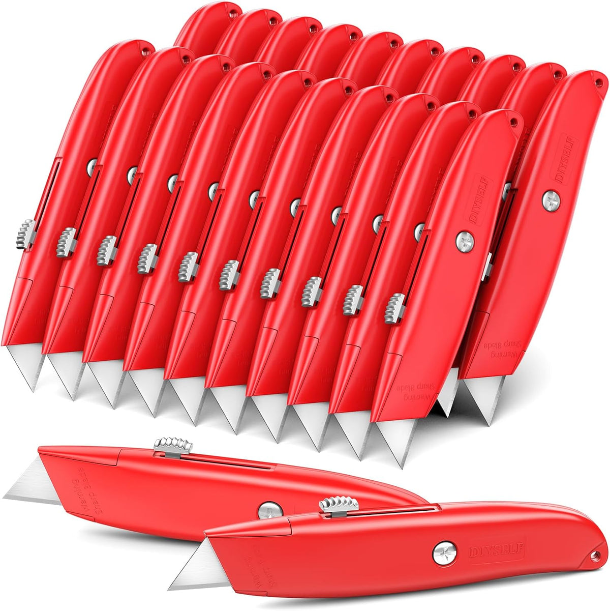 Utility Knife Box Cutter Retractable PVC Pipe Cutter