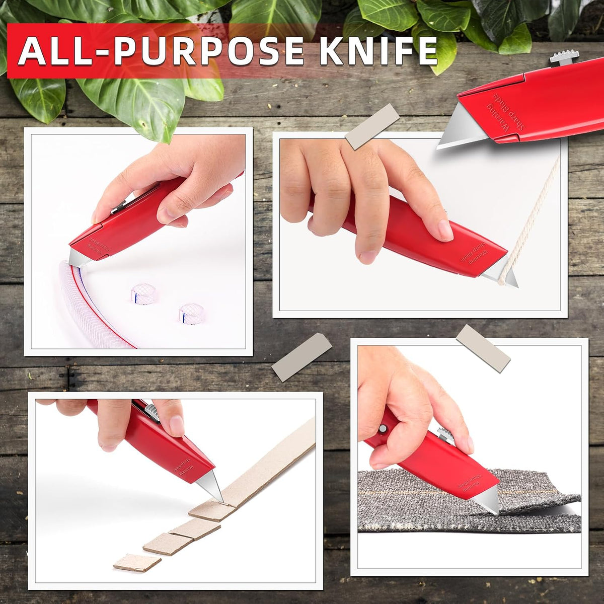 Utility Knife Box Cutter Retractable PVC Pipe Cutter