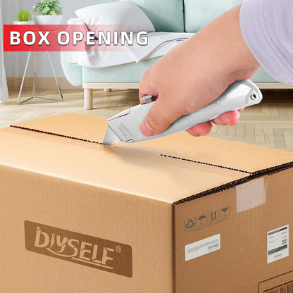 Utility Knife Box Cutter Retractable PVC Pipe Cutter