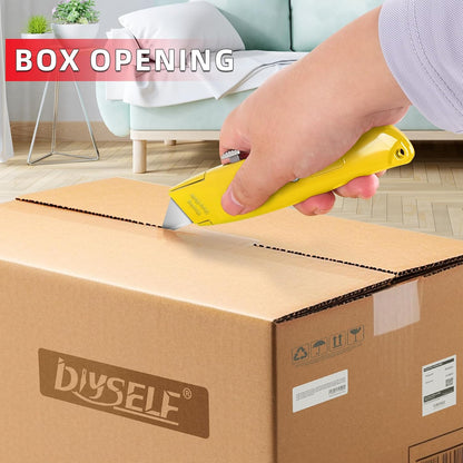 Utility Knife Box Cutter Retractable PVC Pipe Cutter