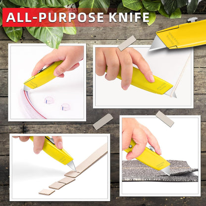 Utility Knife Box Cutter Retractable PVC Pipe Cutter