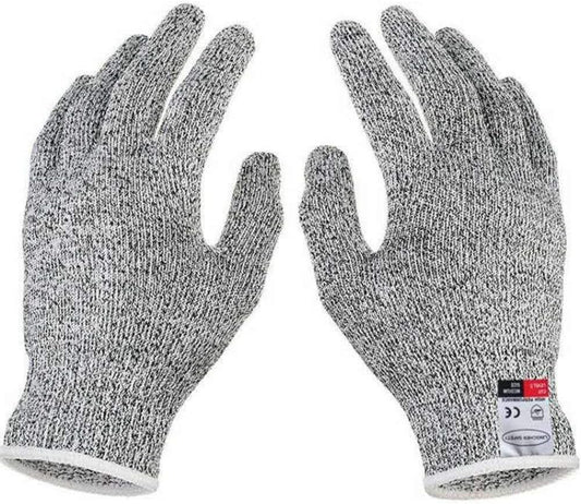 Cut Resistant Glove - High Performance Level 5 Protection for Kitchen Cutting, Food Grade Safety Gloves for Cutting (Small, 1 Pair Stand Glove)
